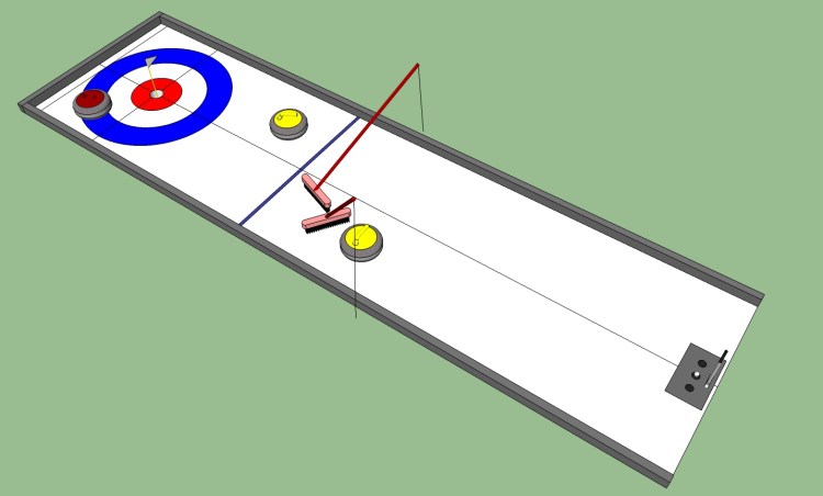 Curling Club 3D Design
